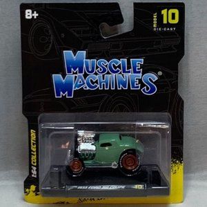 Maisto Die Cast Muscle Machines Series 2 #10 1933 Ford 3W Coupe 1:64 Collection